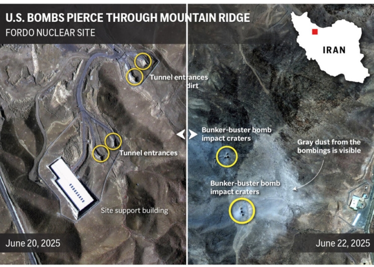 Тулси Габард обяви, че иранските ядрени съоръжения са унищожени 1 Габард твърди, че "нови разузнавателни данни" разкриват унищожаването на иранските ядрени съоръжения