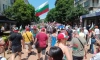 Според автора на кадъра множеството протестиращи в София успяват да изпълнят цялата централна търговска улица на София - "Витошка". Снимка: Константин Кисимов