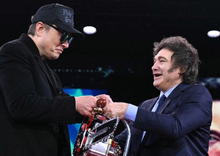 Милей иска да продължи да "дава газ" с моторния трион и да ограничи държавата 1 I notice that both the original text and the Bulgarian translation you provided only contain "top-article-image", which appears to be an image placeholder or HTML element rather than actual text content. Could you please provide the actual text content that needs to be reviewed and edited? I'd be happy to help improve the Bulgarian translation once I have the proper text to work with.