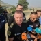 Главен комисар Мирослав Рашков в в щаба на терен край Струмяни, област Благоевград (mvr.bg)