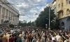 Протестът в София на 16 юли срещу Пеевски, Борисов и Сарафов, както и в защита на кмета Благомир Коцев (снимка: Епок Таймс България)