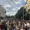 Протестът в София на 16 юли срещу Пеевски, Борисов и Сарафов, както и в защита на кмета Благомир Коцев (снимка: Епок Таймс България)