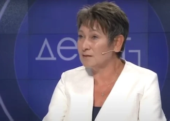 Даниела Везиева в студиото на Bulgaria ON AIR (Снимка: YouTube)