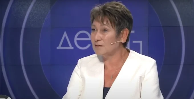Даниела Везиева в студиото на Bulgaria ON AIR (Снимка: YouTube)