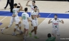 Радостта на българския отбор след победата над Чехия с 3:1 гейма.