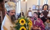 В Деня на съединението българският патриарх Даниил празничната света литургия в храм „Св. Николай Мирликийски“ в брезнишкото село Ребро. Снимка: БТА