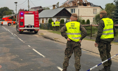 Полша ограничи въздушния трафик по източната граница след инцидент с дрон, съобщават военните