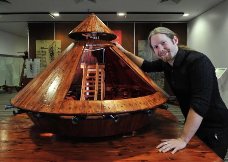 Разгадаха кода на да Винчи - италиански майстори съживяват машините му 1 Разгадаха кода на да Винчи – италиански майстори съживяват машините му