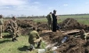 Свещеник Сергей Холодков по време на мобилизацията си. Снимка: Социалните мрежи