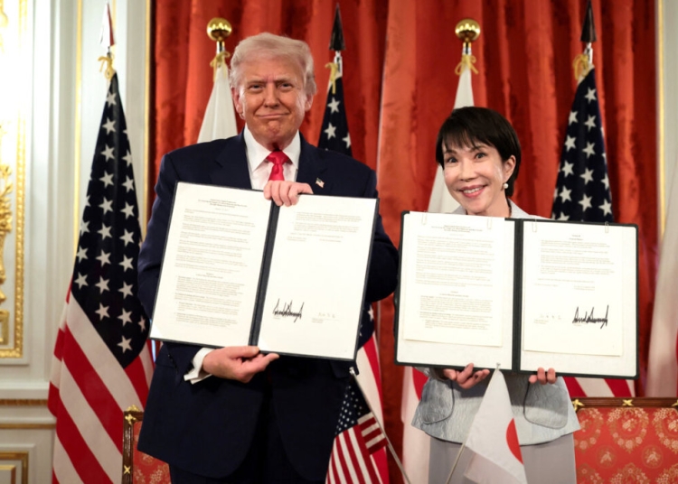 Тръмп и японският премиер постигнаха споразумение за сделки с критични минерали и редкоземни елементи - започва "нов златен век" за двете държави 1 Тръмп и японският премиер постигнаха споразумение за сделки с критично важни минерали и редкоземни метали - началото на "нова златна ера" за двете страни