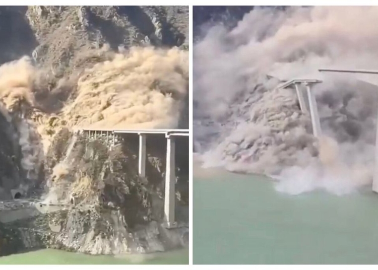 Мост в Китай се срути само 10 месеца след въвеждане в експлоатация 1 Нов мост се срути в китайската провинция Съчуан само 10 месеца след откриването му