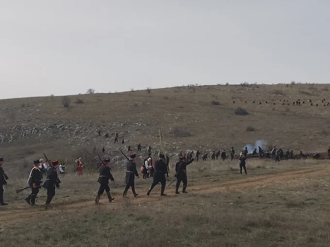 Боевете край Сливница оживяха - 140 години по-късно 9 podkreplenija sedmi den1