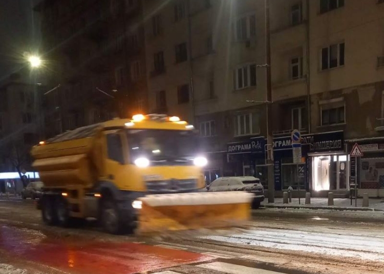 Снежната обстановка в София в 6:00 часа днес 1 da158ee8 468d 4b26 860e eedd105c1efa