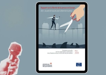 Свободата на словото е под натиск и цензура в Европа 4 През 2025 г. Европа стана по-враждебна към журналистите (АЕЖ)