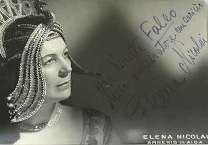 Елена Николай (Анерис) в „Аида”, Ла Скала, Милано