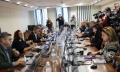 Министърът на правосъдието Андрей Янкулов поиска дисциплинарно производство срещу магистрат 9 Министърът на правосъдието Андрей Янкулов внесе предложение за образуване на дисциплинарно производство за оказване на въздействие върху съдия да се оттегли от конкурсна процедура
(снимка: Министерство на правосъдието)