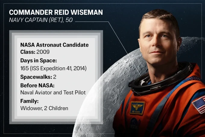 Обратно към Луната: Какво трябва да знаем за Артемис II 8 id6006273 commander reid wiseman 2