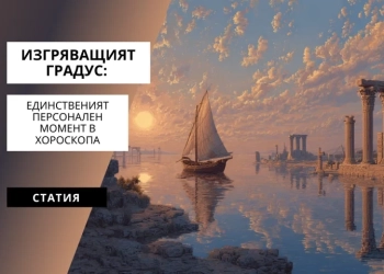 Изгряващият градус: Единственият персонален момент в хороскопа 4 Изгряващият градус: Единственият персонален момент в хороскопа