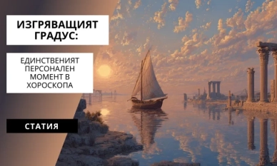 Изгряващият градус: Единственият персонален момент в хороскопа