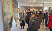 Добрич изпрати с вълнение международната художествена изложба „Изкуството на Джън-Шан-Жен“ 4 Откриването на международната художествена изложба „Изкуството на Джън-Шан-Жен“ в Народно читалище „Йордан Йовков-1870“, Добрич, 2 април 2026 г.