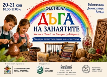 Фестивал „Дъга на занаятите“ събира деца и майстори край Панчарево 7 3dca412a 88c5 4b8d a8ee 2b6031f84769