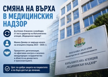 Смяна на върха в Медицинския надзор 5 a5a086cd 60d8 443b 8cc7 4e15b8629059