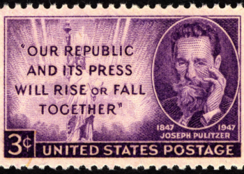 Джозеф Пулицър: Пионер на американската журналистика 8 id6046907 joseph pulitzer 3c 1947 issue u.s. stamp 1