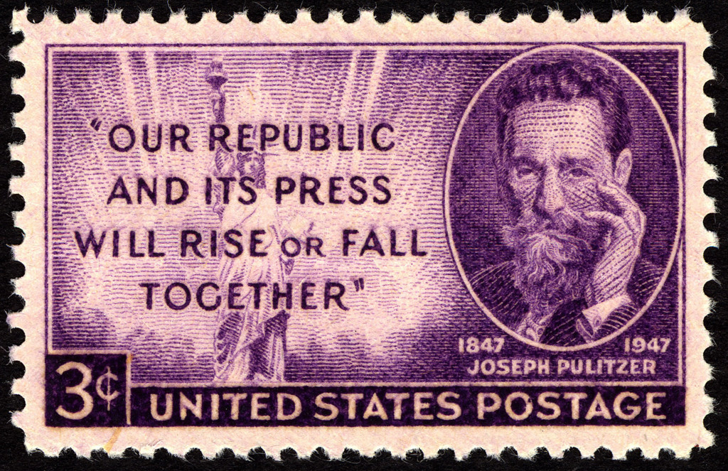 Джозеф Пулицър: Пионер на американската журналистика 9 id6046907 joseph pulitzer 3c 1947 issue u.s. stamp 1