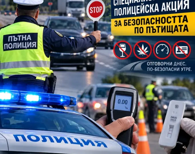 Над 100 000 автомобила проверени за седмица при засилен контрол по пътищата 1 Над 100 000 автомобила проверени за седмица при засилен контрол по пътищата