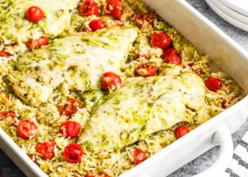 Най-лесното пиле с песто и ориз, изпечено в една тава 6 id6080742 pesto chicken rice casserole discover1 1 1200x675 1 vs 1080x720 1