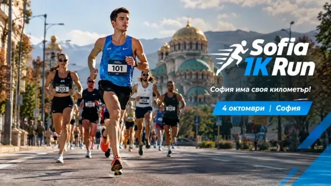 Sofia 1K Run: Ново състезание на 1 км в центъра на София 1 Sofia 1K Run: Ново състезание на 1 км в центъра на София
