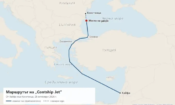 Нов кораб е ударен в Черно море на 12 мили от брега (обновена) 1 contship jet route